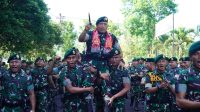 Pangdivif 2 Kostrad Mayjen TNI Susilo Beri Arahan di Markas Yonif 502 Kostrad