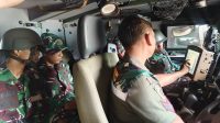 Prajurit Bintara dan Tamtama Baru Yonarmed 9 Pasopati Kostrad Antusias Ikuti Pengenalan Alutsista Meriam Caesar 155mm