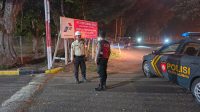 Patroli Połsek Cilamaya Himbau Kantibmas Security Pengeboran Pertamina di Desa Langgensari