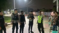 Anggota Sat Samapta Polres Karawang laksanakan Patroli Perintis Presisi dan Prekat serta menyambangi Scurity Perumahan Buana Tamansari.
