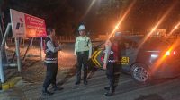 Patroli Połsek Cilamaya Himbau Kantibmas Security Pengeboran Pertamina di Desa Langgensari
