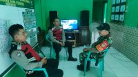Personil Polsek Cilamaya Sambang Kantor Koramil Cilamaya