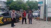 Patroli Siang Polsek Cikampek Pesan Kantibmas Security BNI Cabang Cikampek