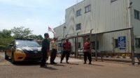 Patroli Pagi Polsek Cikampek Pantau Situasi Kantibmas Kawasan Lingkungan Perusahaan Cegah C3