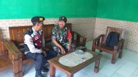 Personil Polsek Cilamaya Sambang Kantor Koramil Cilamaya