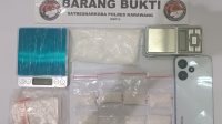 Satresnarkoba Polres Karawang Amankan Pengedar Sabu