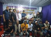 Lepas sambut,Lurah Binong&kasie pemberdayaan.  Disambut,dengan begitu antusias