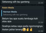 Lecehkan Nama Lembaga Tuntut Klarifikasi dan Itikad Baik