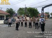 Polsek Panongan Gelar Apel Pagi, Tekankan Kesiapsiagaan Personel Hadapi Cuaca Ekstrem