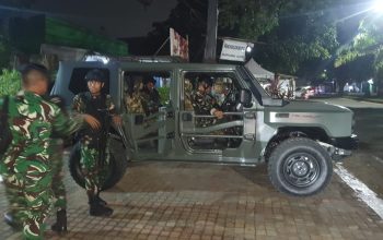 Strategi Cegah Gangguan Keamanan Koramil 04/Cikupa Patroli Malam 
