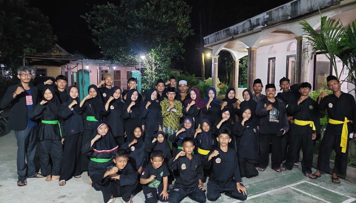 Halal Bihalal dan Pembukaan Latihan Rutin, PPSTB Macan Putih Kemiri Perkuat Pembinaan dan Pelestarian Silat Terumbu Banten
