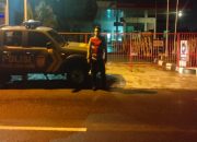 Personel Polsek Lemahabang Laksanakan Patroli Prekat Malam Di Obyek Vital