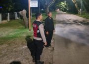 Personel Polsek Lemahabang Laksanakan Patroli KRYD Malam