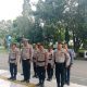 Kapolsek Tigaraksa Pimpin Apel Pengamanan Aksi Unjuk Rasa di Gedung Bupati Tangerang