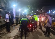 Polsek Rangkasbitung Polres Lebak Laksanakan Giat Patroli KRYD Ke Alun Alun Rangkasbitung Berikan Himbauan dan Edukasi Kamtibmas