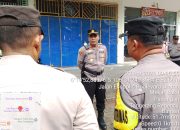 Kapolsek Panongan Pimpin Apel Pengamanan Unjuk Rasa Mahasiswa di Management Office Citra Raya