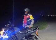Prekat Polsek Banyusari Giat Patroli Jalan Raya Antisipasi Kejahatan