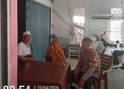 Bhabinkamtibmas Polsek Ciwandan Sapa Warga Daerah Binaan Dalam Giat Sambang.