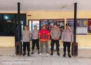 Untuk jaga Keamanan Polsek, Personil Polsek KP Banten lakukan Sispam Mako