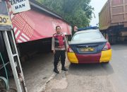 Polsek Klari Intensifkan Patroli Siang di Jalan Raya Kosambi Curug ‎